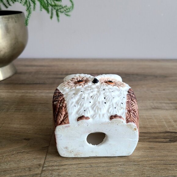 Vintage ceramic owl napkin or letter holder. - Picture 5 of 5